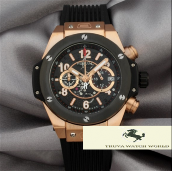 HK1054 HUBLOT BİG BANG SKELETON ROSE GOLD KRONOMETRE